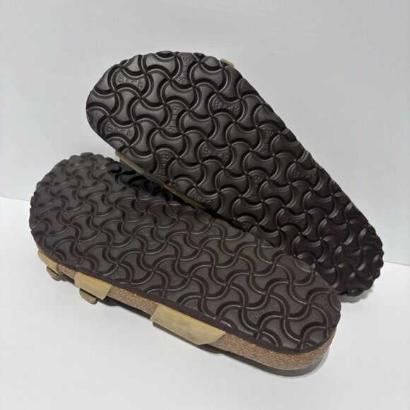 Amazon.com: Birkenstock 1021112137 Franca Black Oil LTR R 37  Birkenstock Women’s Franca Tobacco Brown Sandals, Size US 9 M, EUR 40